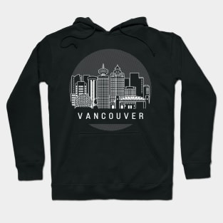 Vancouver Canada Skyline Hoodie
